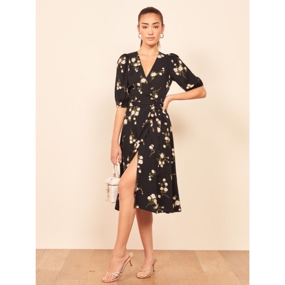 NWT Reformation Christa dress, Contessa floral - Picture 5 of 8